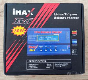 Caricabatterie iMAX B6 80W Balance Charger 