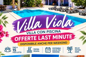 Villa con piscina a Tiggiano