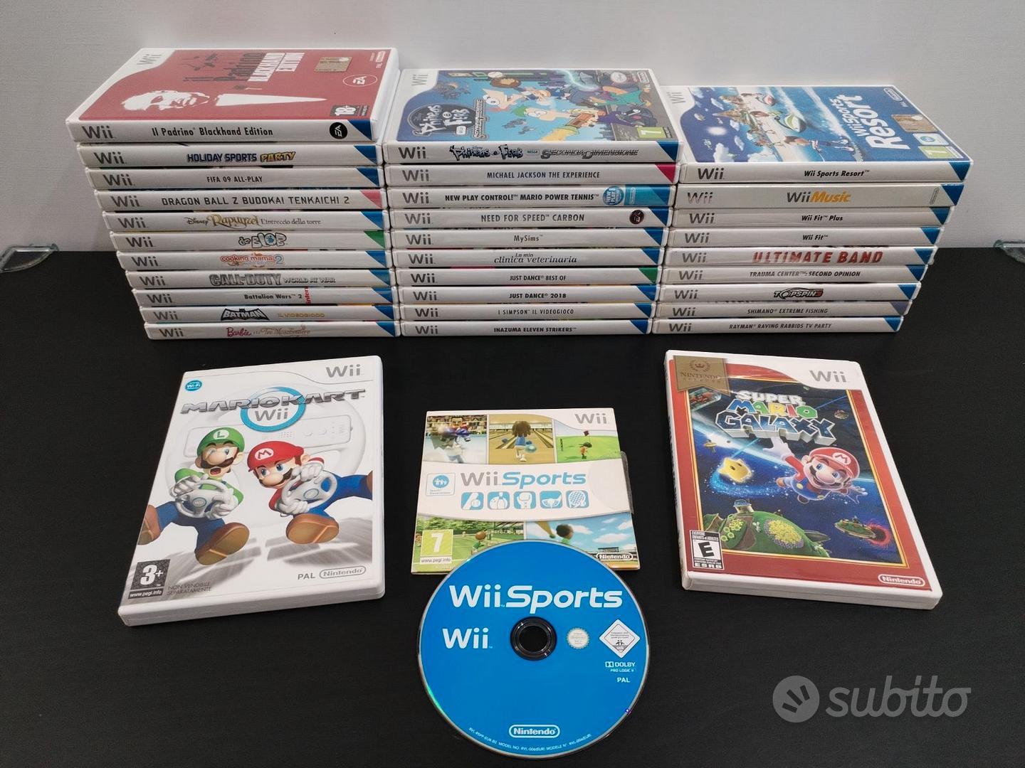 Giochi Nintendo Wii (Mario kart Just dance Sport) - Console e Videogiochi  In vendita a Roma