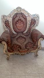poltrone stile barocco