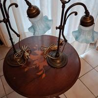 coppia di abat-jour stile Liberty 