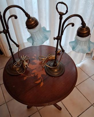 coppia di abat-jour stile Liberty 