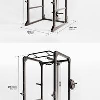 Power Rack decathlon 900 + 80kg ghisa + …