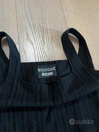 Moschino Boutique Donna Dress Abito Tubino Nero