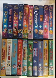 collezione VHS Disney originali