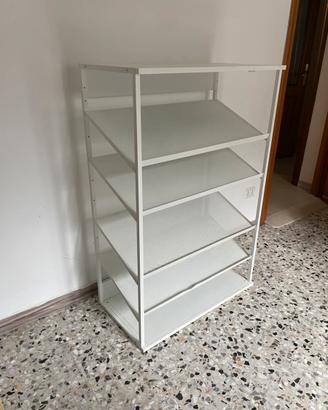 Scarpiera/scaffalatura in metallo