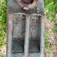 Tanica militare in metallo d’epoca