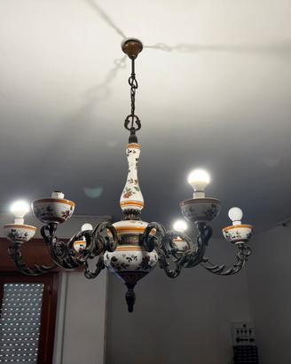Lampadario in ceramica