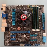 Kit pc Intel i7 3770 + ASUS LGA1155 + 4 Ram DDR3