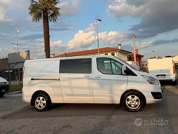 ford transit CUSTOM VAN 6 POSTI AUTOCARRO DOPPIA C