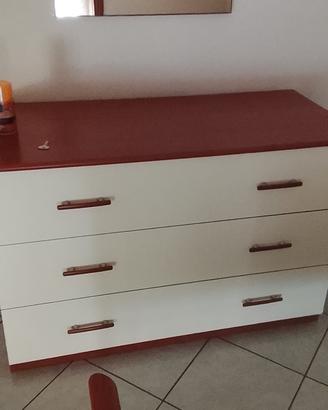 Parete attrezzata più camera da letto