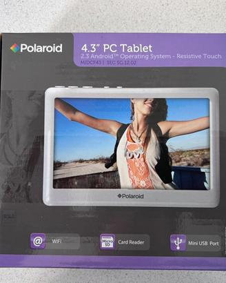 Tablet android POLAROID touchscreen 4,3''