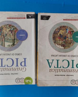 libri di grammatica latina Grammatica picta 1 e 2
