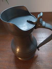 Soprammobile in peltro anni '70