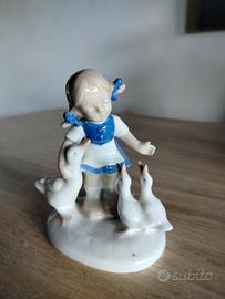 statuetta ceramica  H & G