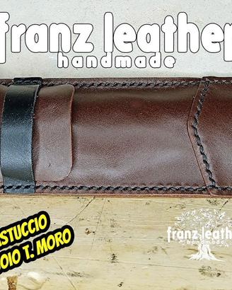 Astuccio Porta Penne Cuoio T. di Moro