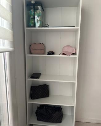 Libreria bianco opaco