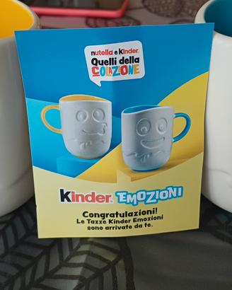 tazze Kinder emozioni 