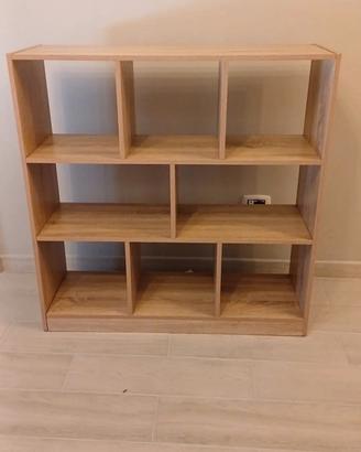 Libreria da ingresso in legno