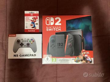 Nintendo Switch 2+Pad+Giochi+SD
