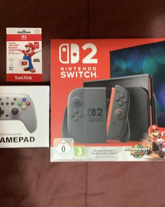 Nintendo Switch 2+Pad+Giochi+SD