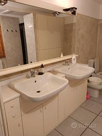 MOBILE BAGNO DOPPIO LAVABO SPECCHIERA NO IKEA