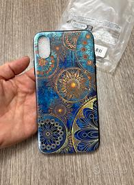Cover custodia per iPhone X/XS fantasia mandala