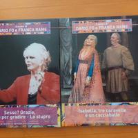 2 DVD il teatro di Dario Fo e franca Rame