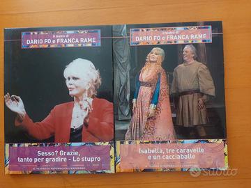 2 DVD il teatro di Dario Fo e franca Rame