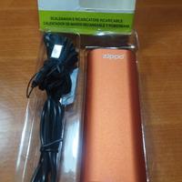 zippo scalda mani e powerbank portatile 
