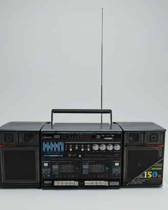 Boombox Radio Cassette Recorder Lanico L-818E