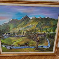 Quadro "Aosta primitiva"