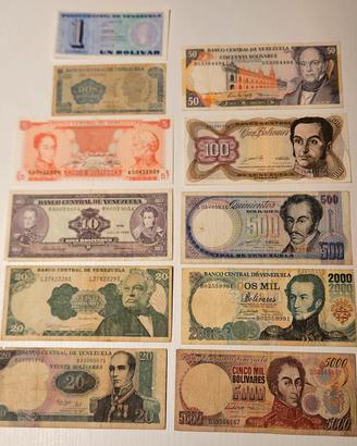 Banconote Venezuela 