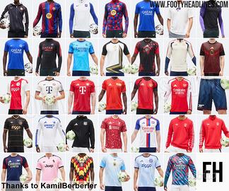 Maglie calcio 26/27 tutte le taglie e squadre