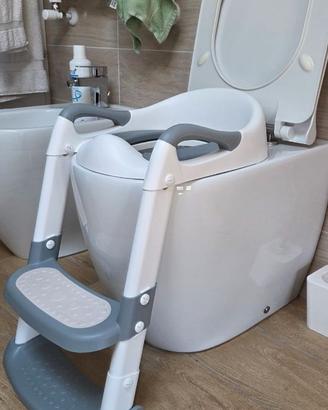 Riduttore wc con scaletta per bambini