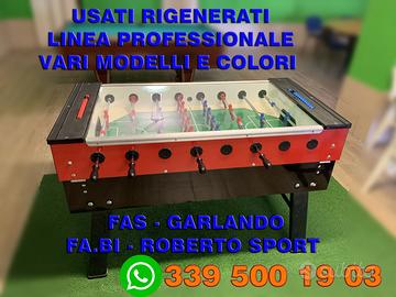 Calciobalilla Professionali Usati Rigenerati