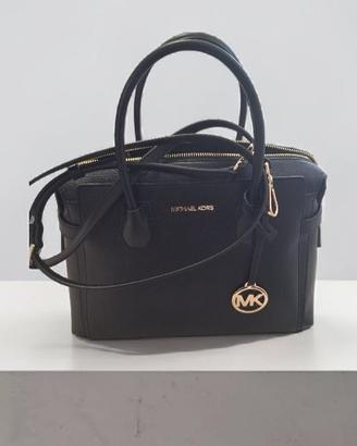 Borsa michael kors nera pelle martellata