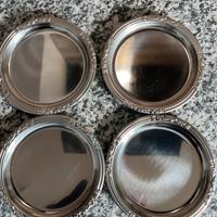 Set 4 sottobottiglie MORINOX acc.inox