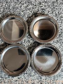 Set 4 sottobottiglie MORINOX acc.inox