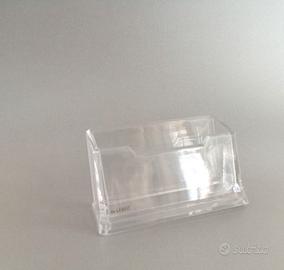 Portabigliettini da scrivania in plexiglass