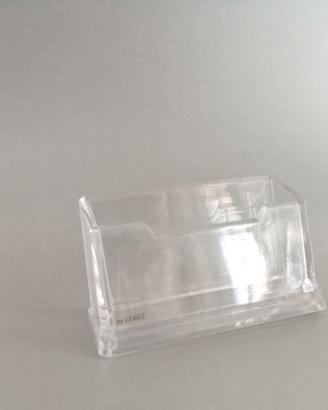 Portabigliettini da scrivania in plexiglass