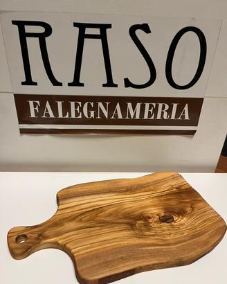 Tagliere in legno d' ulivo made in Calabria 