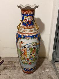 Vaso cinese in porcellana – alto circa 120cm