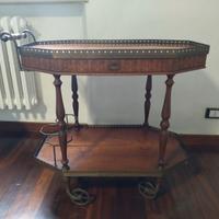 Carrello portabottiglie vintage
