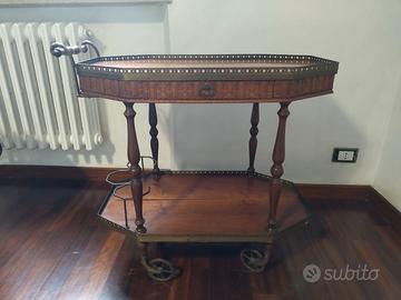 Carrello portabottiglie vintage