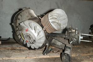 blocco motore piaggio ape 50 originale completo