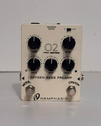 Pedale Nemphasis Oxygen Bass Preamp