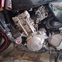 motore e doppio scarico hornet 600 2002