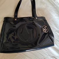 borsa Armani blu scuro