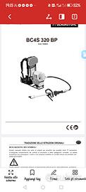 Decespugliatore a benzina Blackstone BC4S 320 BP -
